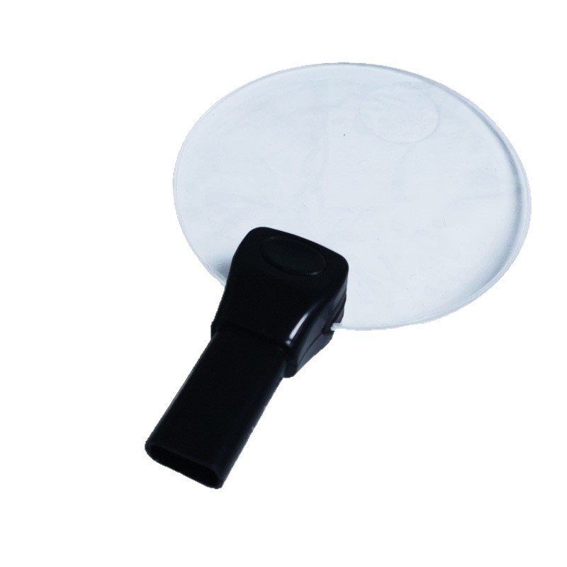 Lupa za vrat promjera 101 mm, 4× povećanje, HD lupa za popravke, metalna cijev, sklopivi model