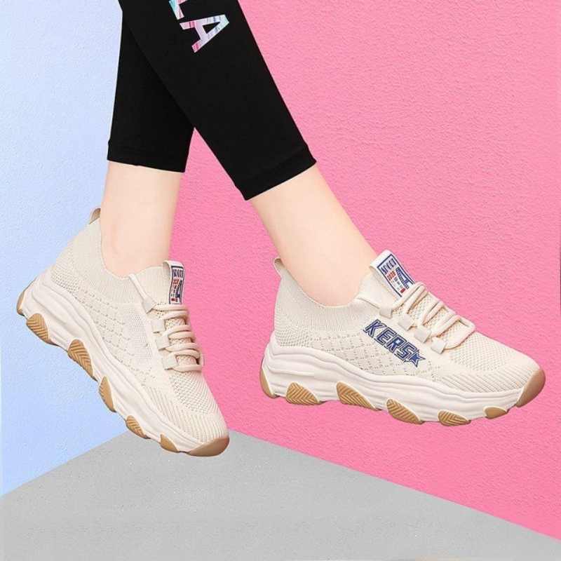 Ženske mrežaste casual balerinke za svakodnevnu upotrebu, lagane, prozračne, protuklizne, s vezicama ili slip-on