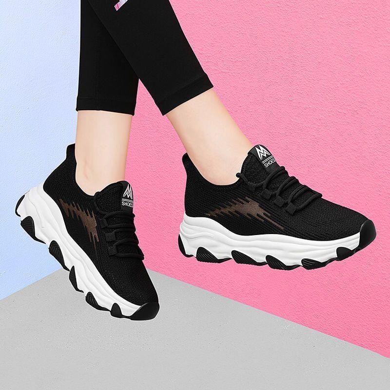 Ženske mrežaste casual balerinke za svakodnevnu upotrebu, lagane, prozračne, protuklizne, s vezicama ili slip-on
