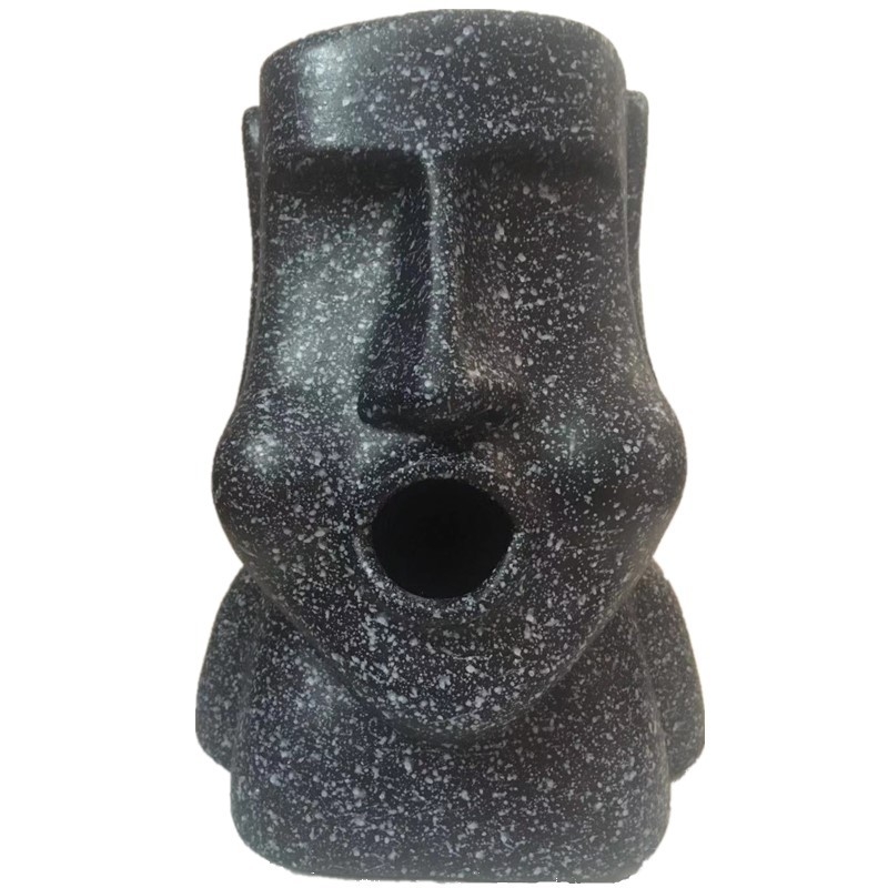 Moai s Otoka Uskrsa – Kreativna kamena kutija za maramice, stolna i dnevna dekoracija s kamernim licem