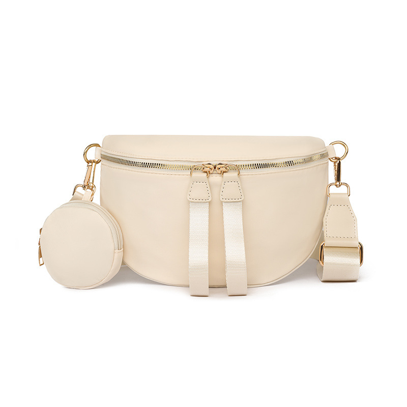 Ženska crossbody torba s kariranim uzorkom, oblik školjke, korejski stil, velika kapaciteta