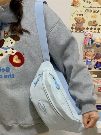 Ženska nylon torbica crossbody – casual dnevno nošenje, za putovanja i vožnju biciklom