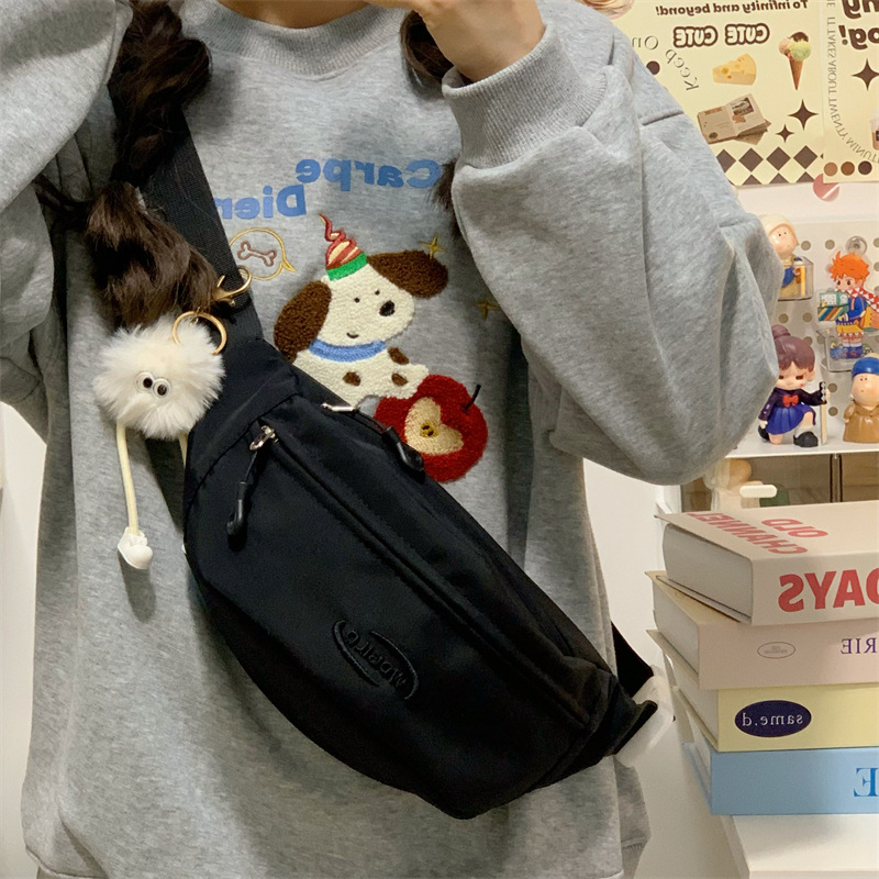 Ženska nylon torbica crossbody – casual dnevno nošenje, za putovanja i vožnju biciklom