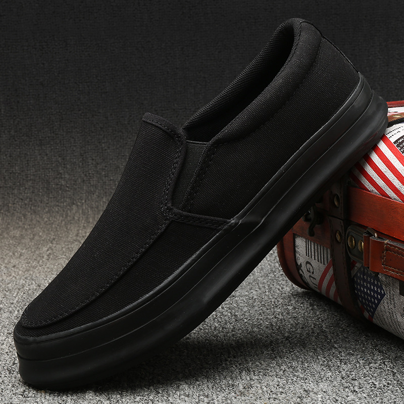 Baoda 8083 Muške slip-on tenisice od platna, prozračne, sa debelim potplatom (Proljeće/Ljeto)