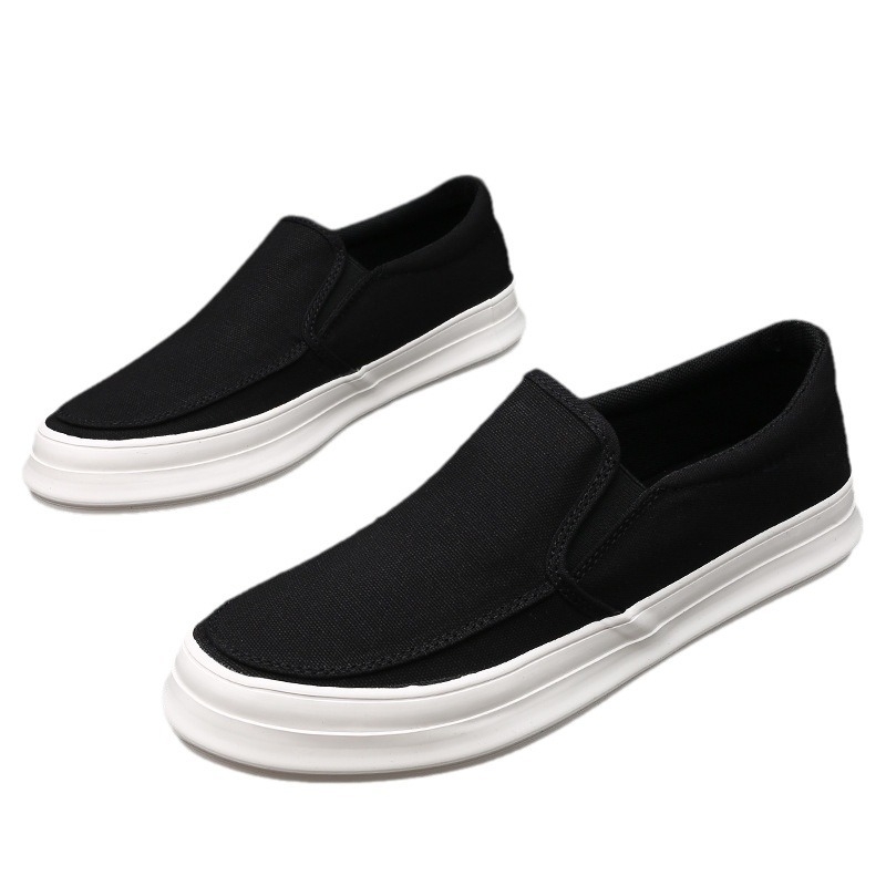 Baoda 8083 Muške slip-on tenisice od platna, prozračne, sa debelim potplatom (Proljeće/Ljeto)