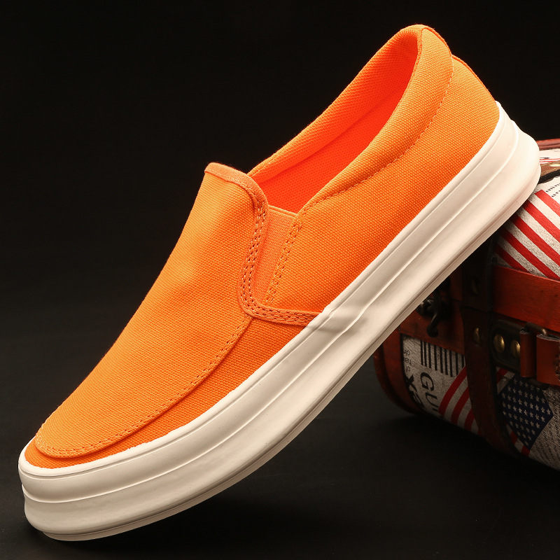Baoda 8083 Muške slip-on tenisice od platna, prozračne, sa debelim potplatom (Proljeće/Ljeto)