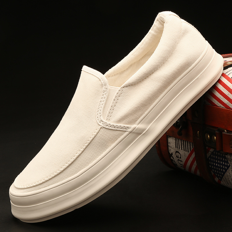 Baoda 8083 Muške slip-on tenisice od platna, prozračne, sa debelim potplatom (Proljeće/Ljeto)