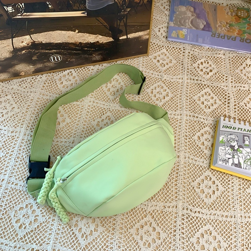 Platnena torba preko tijela, unisex, mala, s velikim kapacitetom, jednostavan i svestran dizajn