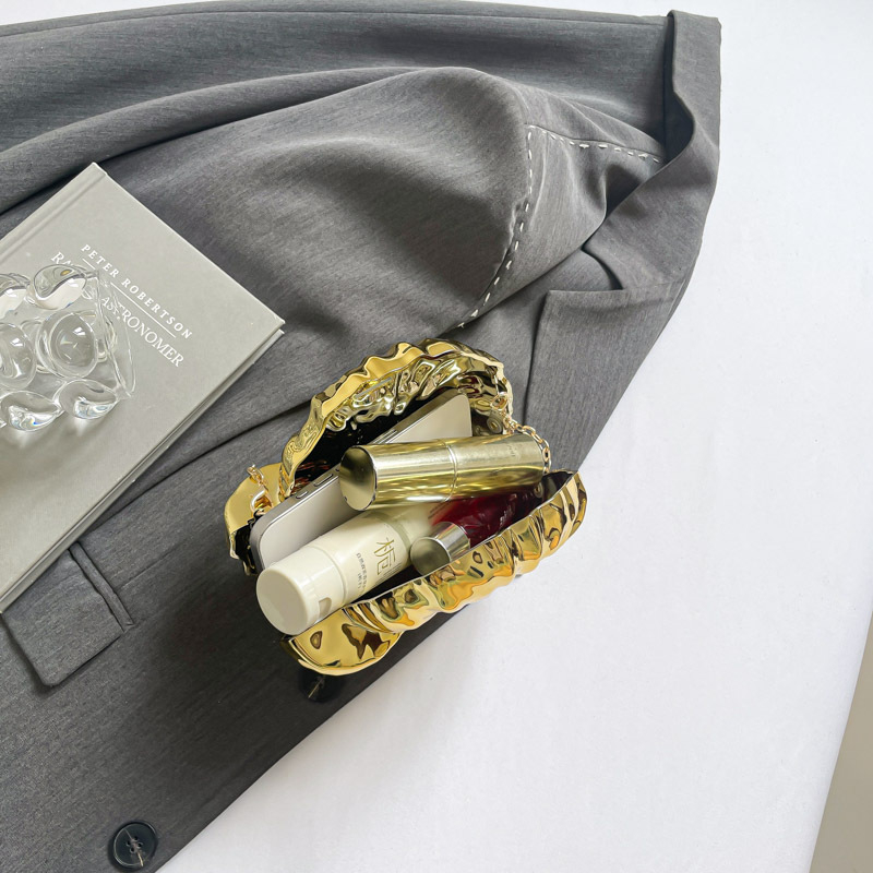 Akrilna večernja clutch torbica s oblikom školjke i cvjetnim uzorkom, ženska torba preko ramena