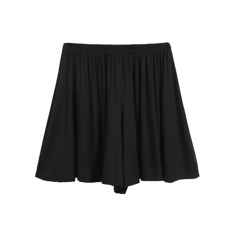 Modal ženske culotte hlače za ljeto, visoki pojas, široke i lagane
