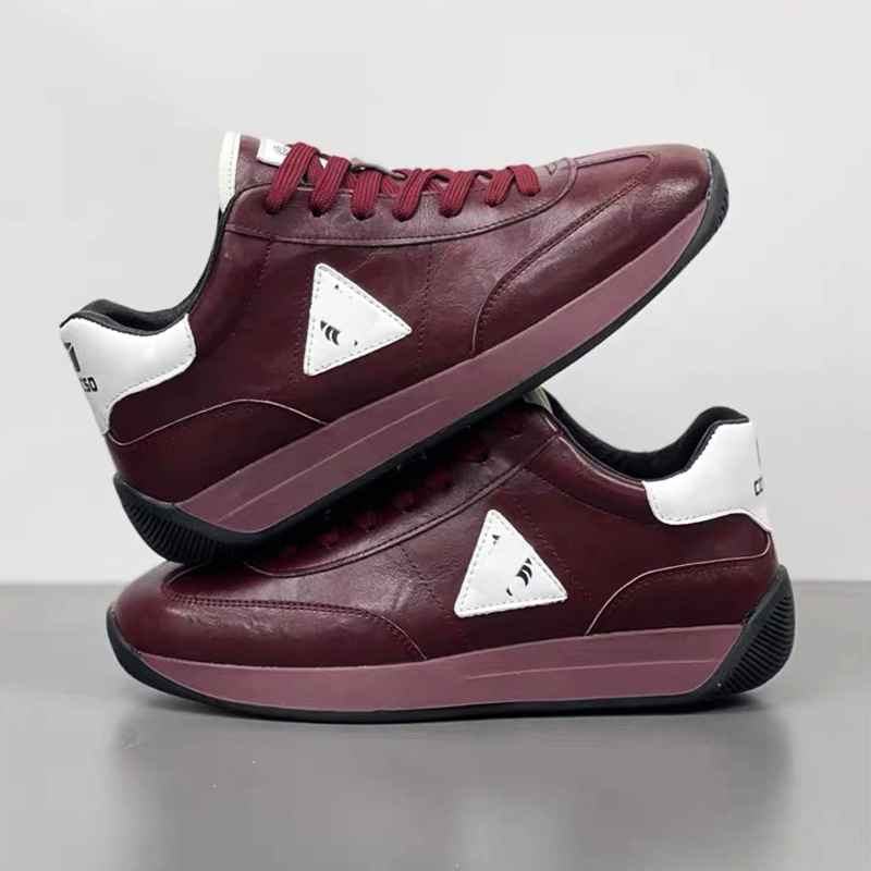 Pantofi sport din piele pentru bărbați, cu căptușeală pufoasă, confortabili, casual, stil luxos