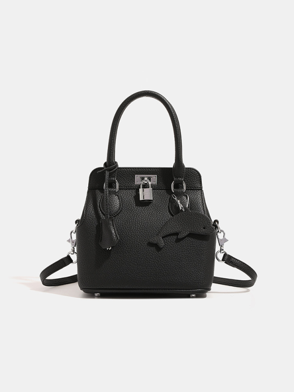 Ženska torbica s jedinstvenim dizajnom, proljeće 2025, casual vintage bucket bag s naramenicom preko ramena