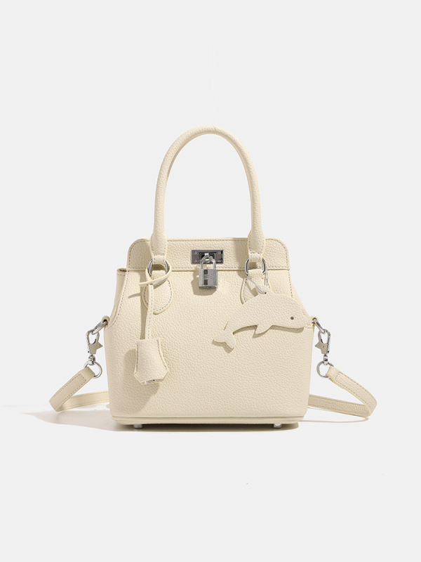 Ženska torbica s jedinstvenim dizajnom, proljeće 2025, casual vintage bucket bag s naramenicom preko ramena