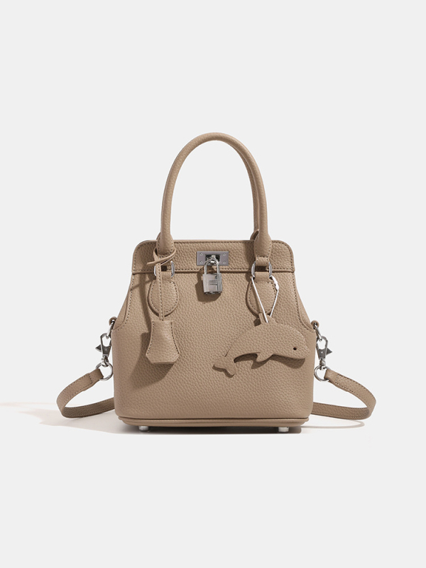 Ženska torbica s jedinstvenim dizajnom, proljeće 2025, casual vintage bucket bag s naramenicom preko ramena