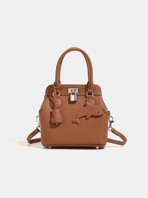 Ženska torbica s jedinstvenim dizajnom, proljeće 2025, casual vintage bucket bag s naramenicom preko ramena
