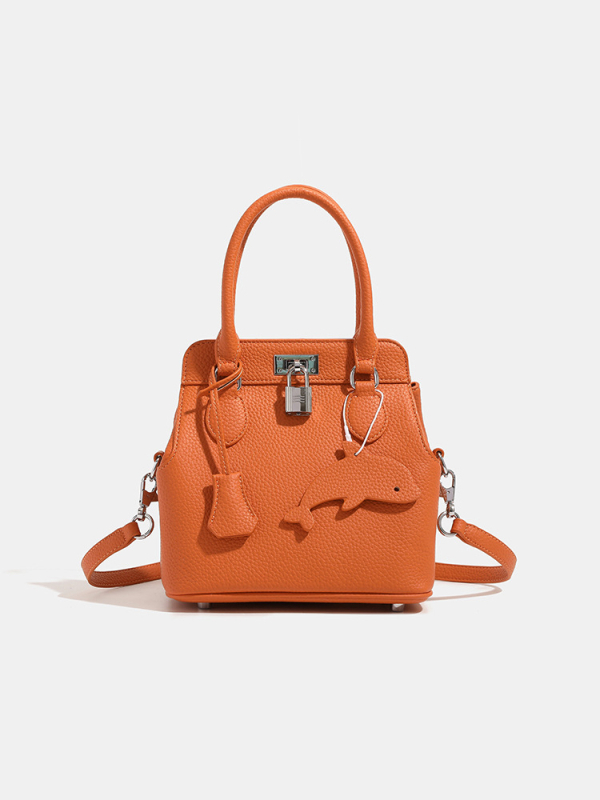 Ženska torbica s jedinstvenim dizajnom, proljeće 2025, casual vintage bucket bag s naramenicom preko ramena