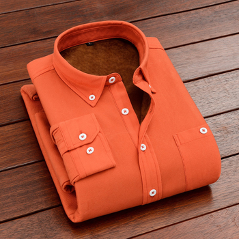 Ανδρικό πουκάμισο από Corduroy με fleece lining – χειμωνιάτικο, ζεστό, casual