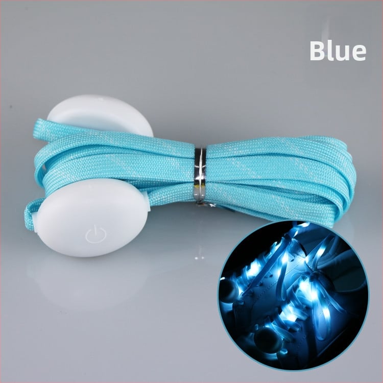 Le Tao LED farebné svietiace šnúrky na topánky, nylon, 8. generácia fluorescenčné pre deti