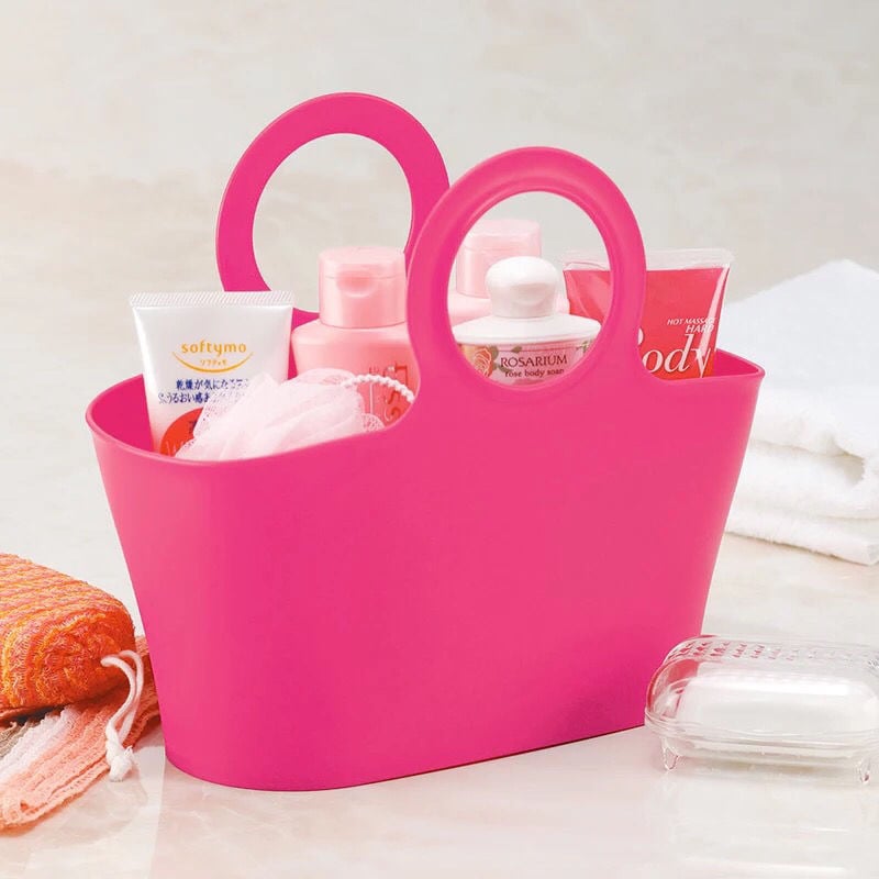 Prijenosna košara za kupaonicu za toaletne potrepštine, mekana plastična kutija za pohranu