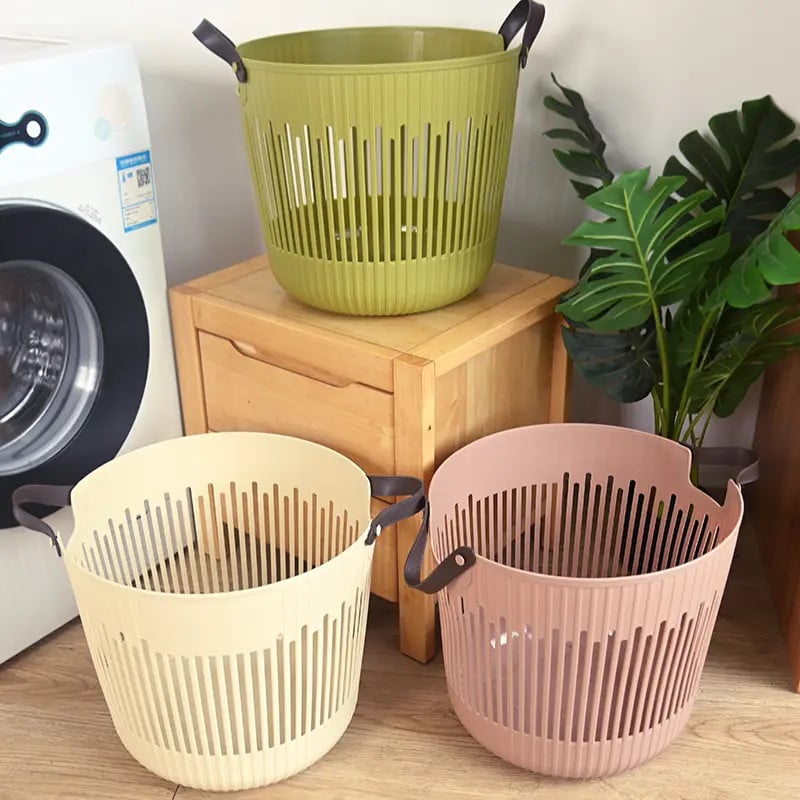 Plastični koš za prljavo rublje, moderan minimalistički dizajn, luksuzan izgled