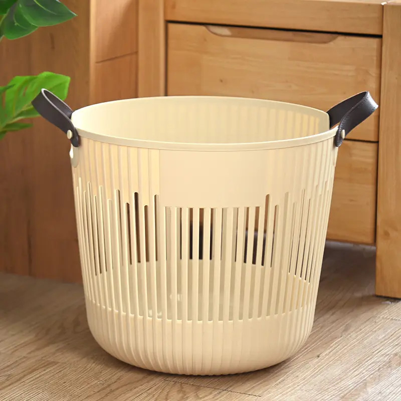 Plastični koš za prljavo rublje, moderan minimalistički dizajn, luksuzan izgled