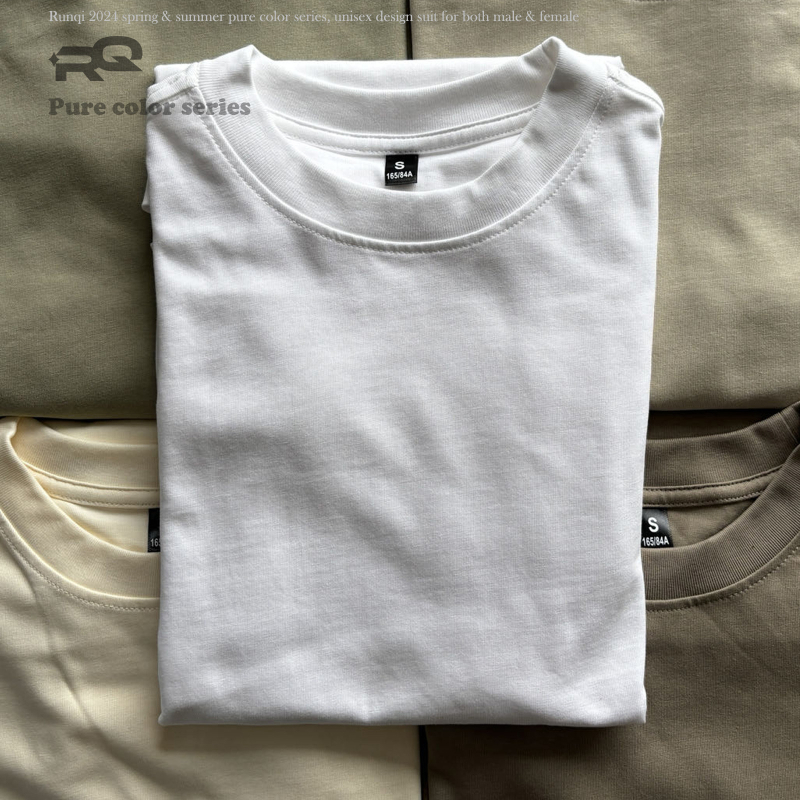 305 g Ανδρικό πλεκτό μακρυμάνικο T-shirt, μονόχρωμο, oversize, βασικό στυλ