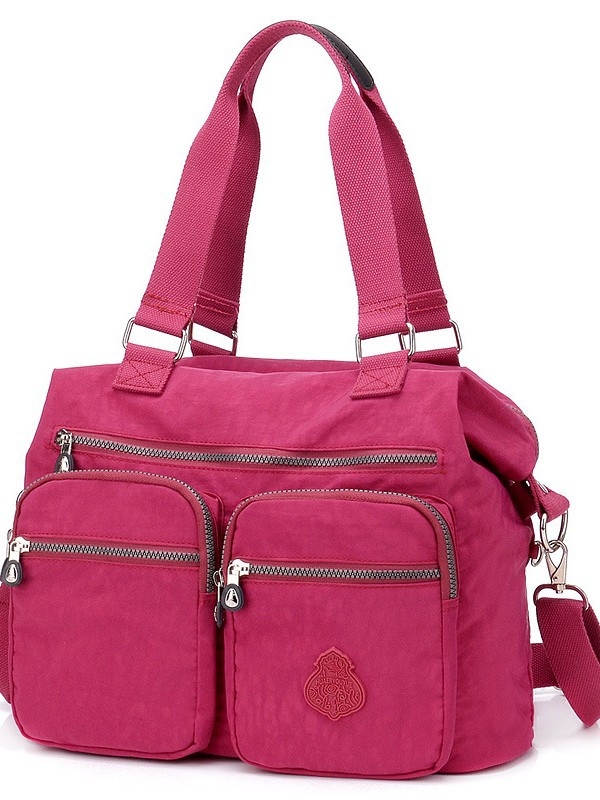 Ženska torba velikog kapaciteta, vodootporan Oxford materijal, crossbody torba od najlona i kanvasa, moderna preko ramena