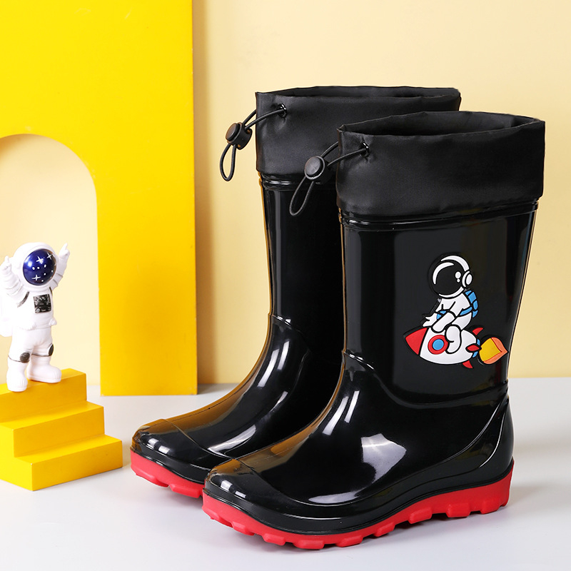 Dječje čizme za kišu i vodene cipele s motivom astronauta, lagane, protuklizne, vodootporne, za plažu