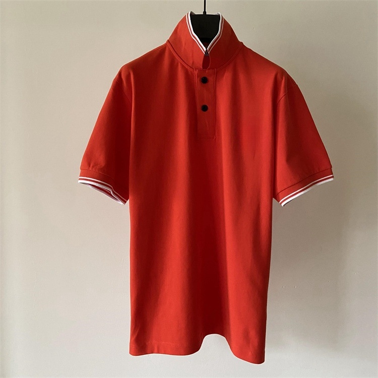 Novo muško ljetno polo majica, opuštena silueta, kratki rukavi, pamuk, polo ovratnik.
