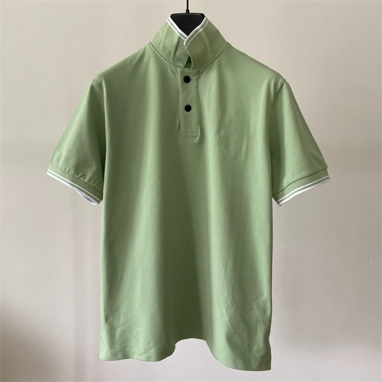 Novo muško ljetno polo majica, opuštena silueta, kratki rukavi, pamuk, polo ovratnik.