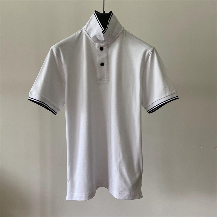 Novo muško ljetno polo majica, opuštena silueta, kratki rukavi, pamuk, polo ovratnik.