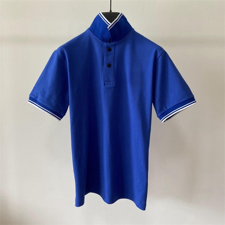 Novo muško ljetno polo majica, opuštena silueta, kratki rukavi, pamuk, polo ovratnik.