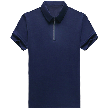 Muška polo majica kratkih rukava, lagana, Ice Silk materijal, ljeto, u velikim veličinama