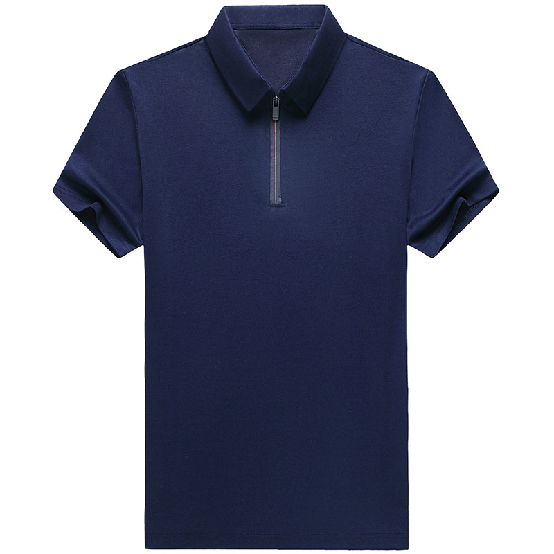 Muška polo majica kratkih rukava, lagana, Ice Silk materijal, ljeto, u velikim veličinama
