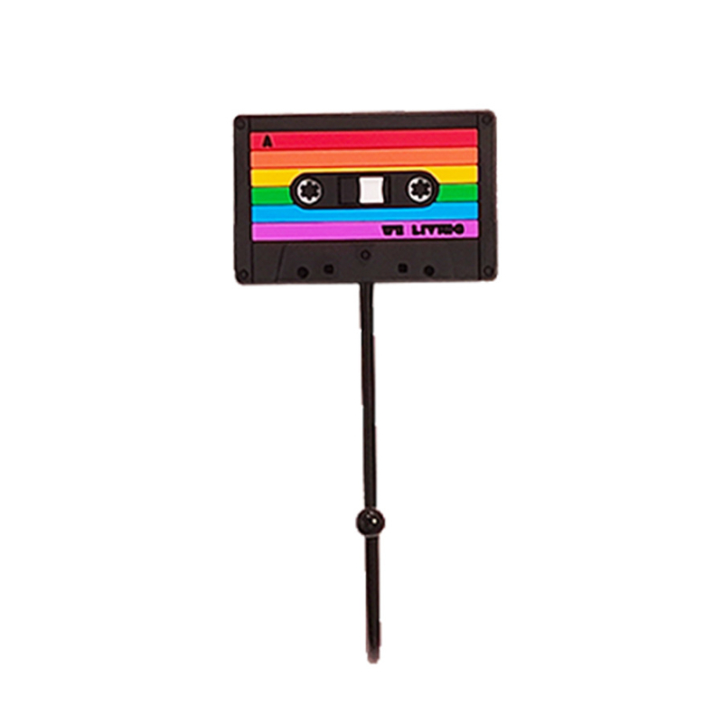 Rainbow Vintage samoljepljiva kuka – snažna kuka bez bušenja za kupaonicu i kuhinju, 1–3 kg, od željeza