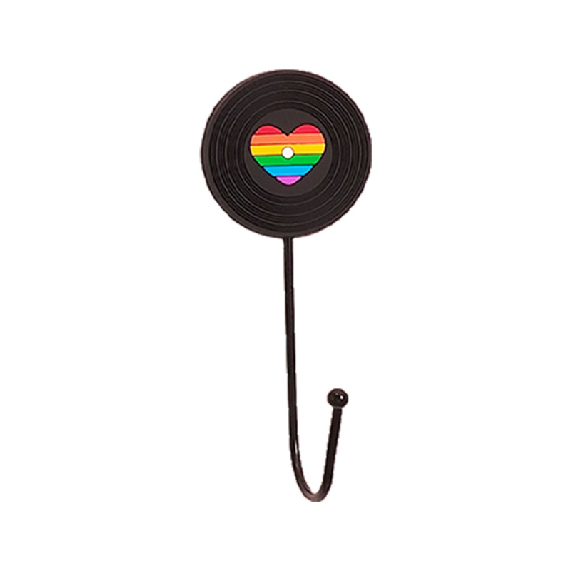 Rainbow Vintage samoljepljiva kuka – snažna kuka bez bušenja za kupaonicu i kuhinju, 1–3 kg, od željeza
