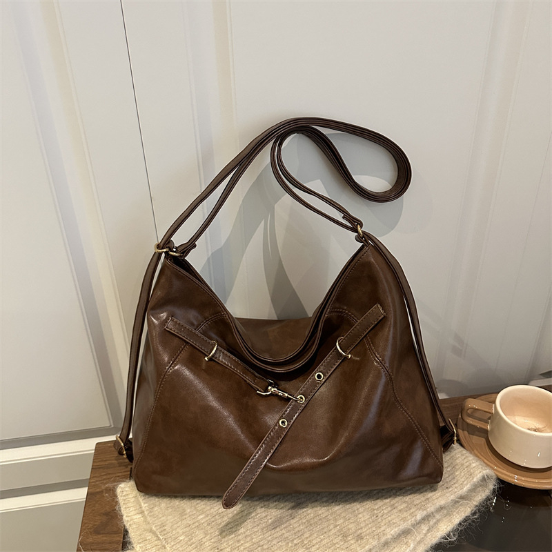 Torba velike kapacitete s lancem remenom za školu i dnevne obaveze, 2025. zimski model, svestrana tote torba, može se nositi preko ramena ili kao crossbody