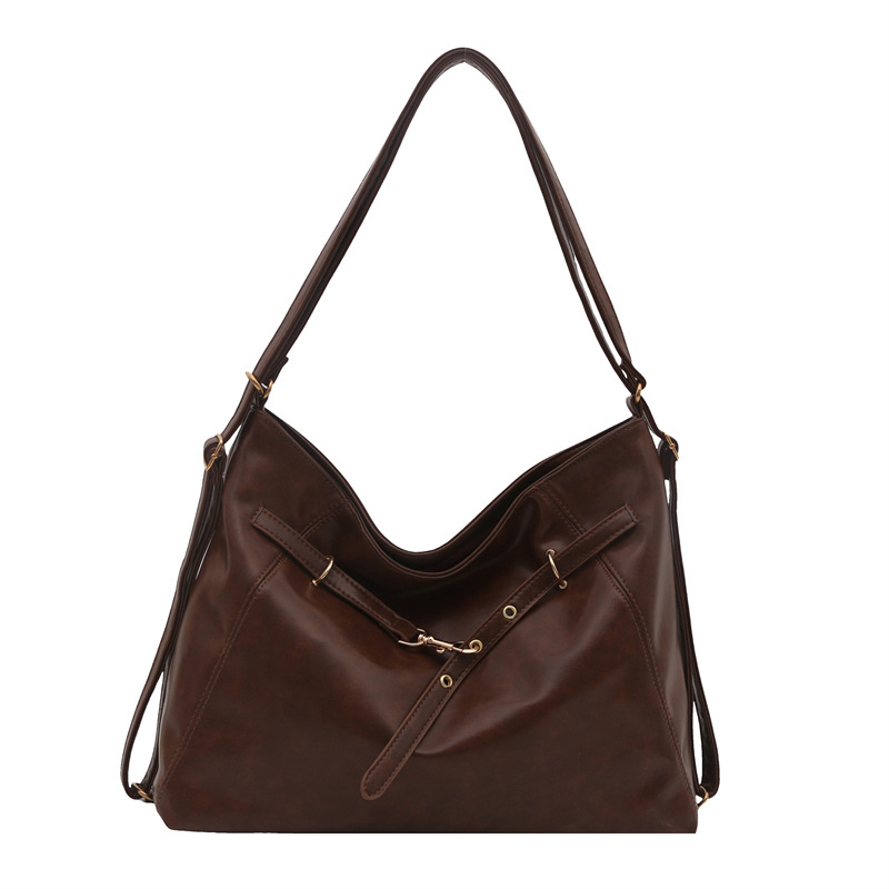 Torba velike kapacitete s lancem remenom za školu i dnevne obaveze, 2025. zimski model, svestrana tote torba, može se nositi preko ramena ili kao crossbody
