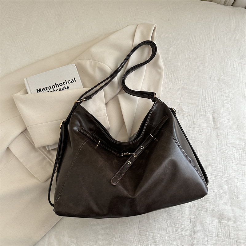 Torba velike kapacitete s lancem remenom za školu i dnevne obaveze, 2025. zimski model, svestrana tote torba, može se nositi preko ramena ili kao crossbody