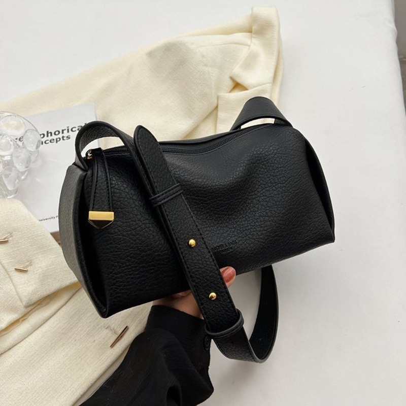 Ženska crossbody torba, novi stil, torba preko ramena, velika zapremina, Boston stil, elegantan nišni stil, torba s jastučićem ispod pazuha