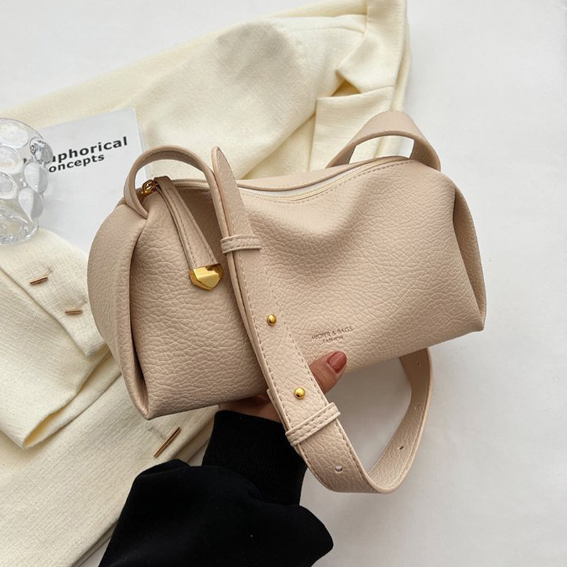 Ženska crossbody torba, novi stil, torba preko ramena, velika zapremina, Boston stil, elegantan nišni stil, torba s jastučićem ispod pazuha