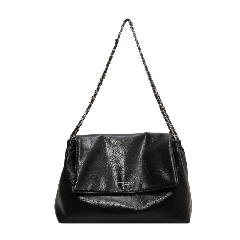 Elegantna minimalistička torbica za pod pazuhom za žene, velika kapaciteta, PU koža, za rame ili crossbody