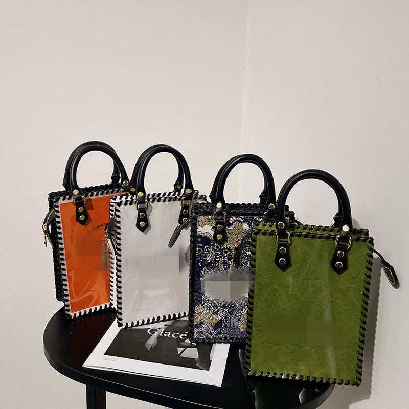 DIY komplet za tote torbu — PU materijal, mala veličina, zatvarač, ručno šivanje, rameni ili crossbody stil