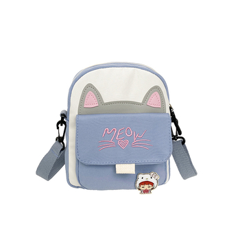 Colorful Squirrel ženska crossbody torba s mačjim motivom, korejskog stila, mala nylon torba za telefon