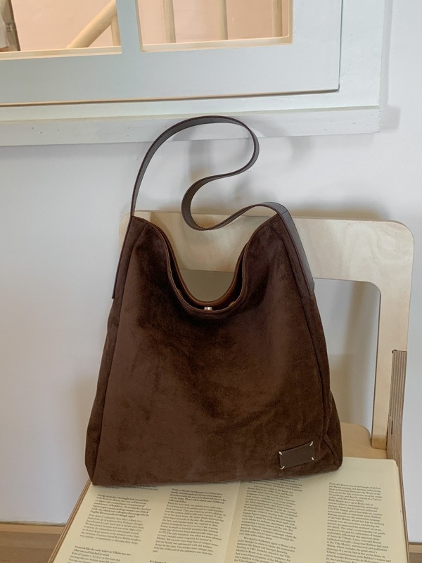 Retro teksturirana mat torba za ramena i crossbody, velika kapaciteta, ženska torba, ljeto 2025