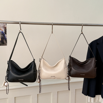 Stilna ženska tote torba, lagani luksuz, minimalistička crossbody, korejskog stila za svakodnevnu upotrebu