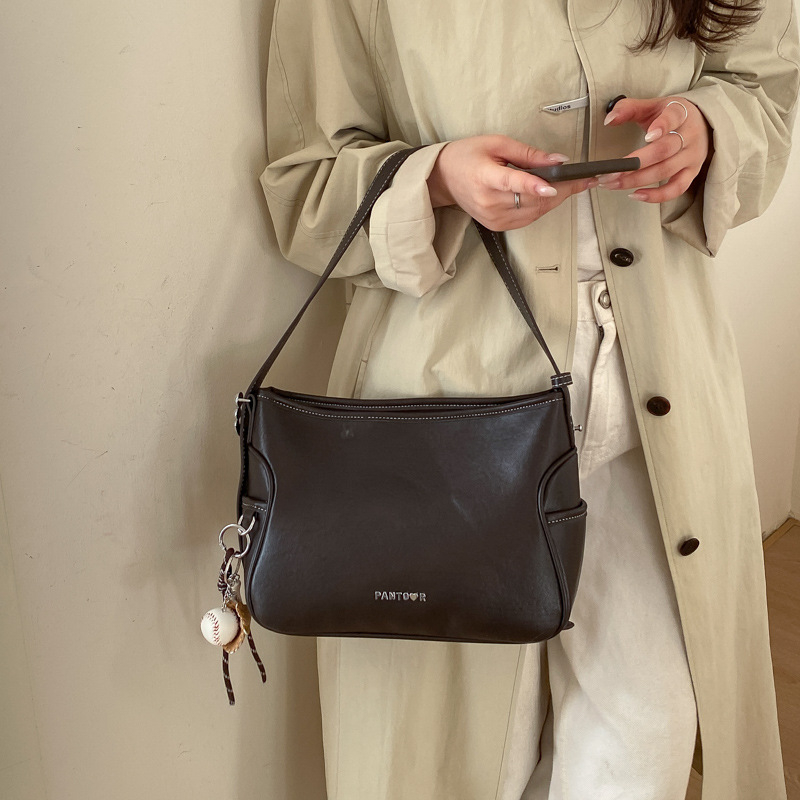 Stilna ženska tote torba, lagani luksuz, minimalistička crossbody, korejskog stila za svakodnevnu upotrebu