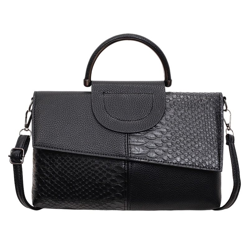 Ženska PU kožna crossbody torba, mala kvadratna torba, gradski stil, zimska kolekcija 2025