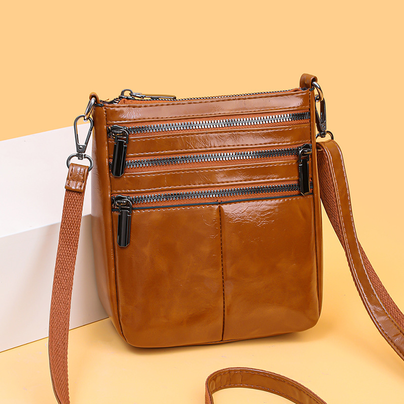 Vintage mala ženska torbica, 2025 novi model, više džepova, ramenska ili crossbody torba, casual minimalistički stil