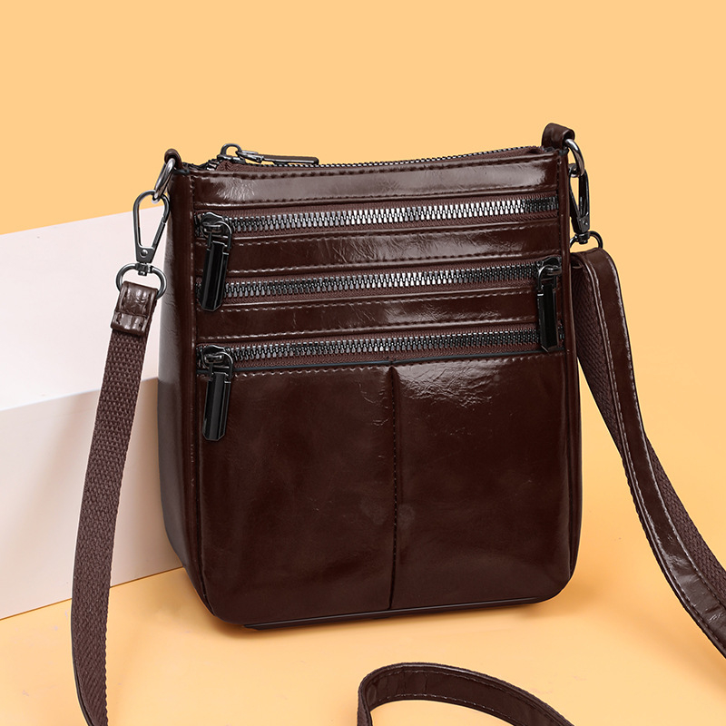 Vintage mala ženska torbica, 2025 novi model, više džepova, ramenska ili crossbody torba, casual minimalistički stil